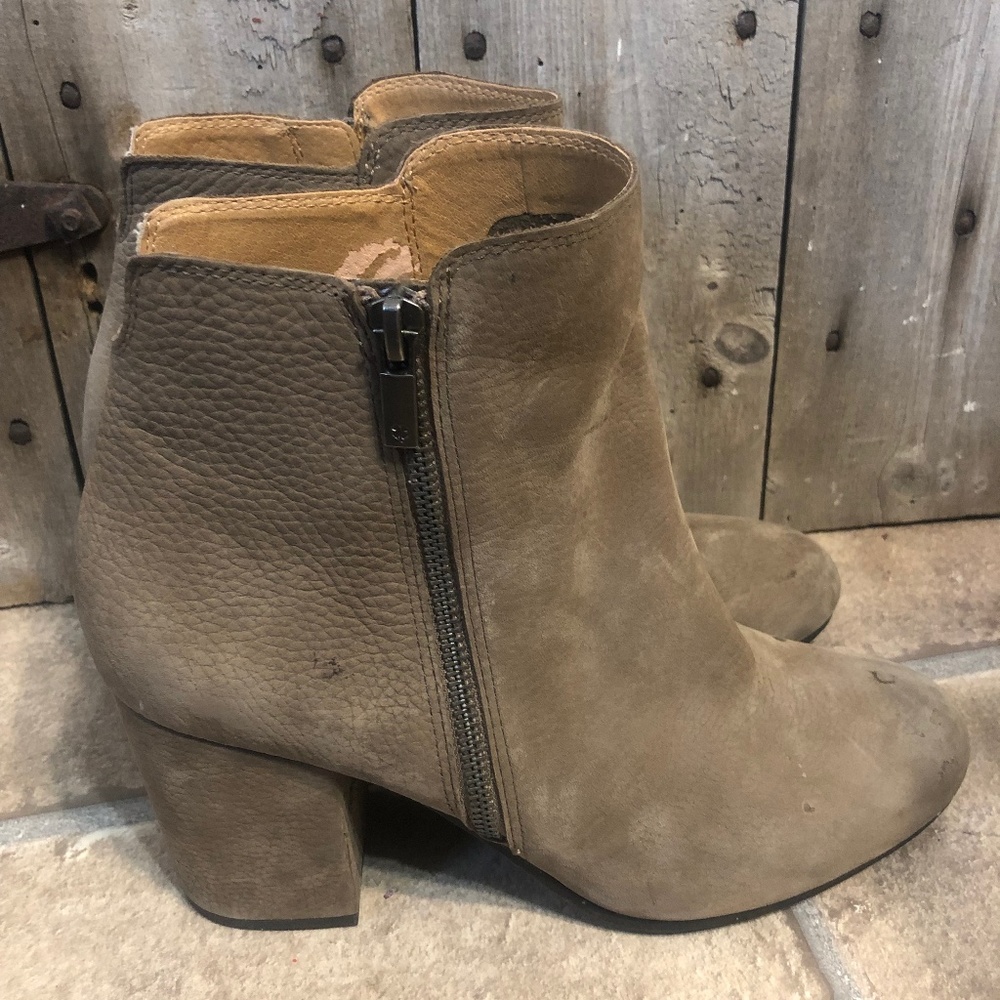 Womens Tan Suede Boots